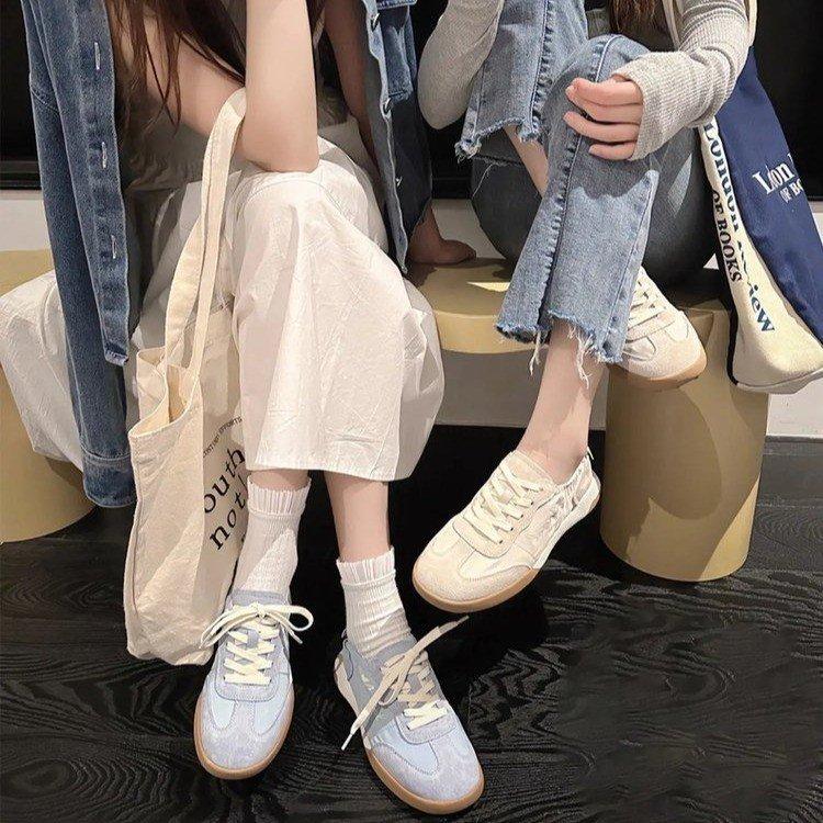 Hübsche Konkubine, Ballett-geschmeidige Serie~ Leder mit weicher Sohle 2025 neue Sportschuhe Forrest Gump Trainingsschuhe Damen Herbst