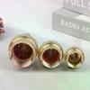 1Pcs 1/2" 3/4" 1" Female Thread Copper Straight Jet Fountain Nozzle Adjustable Water Fountain Garden Park Radial Water Column