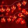 Battery Operated Love Heart Fairy Light Garland Romantic LED Valentines Day Decor  Party Decoration
