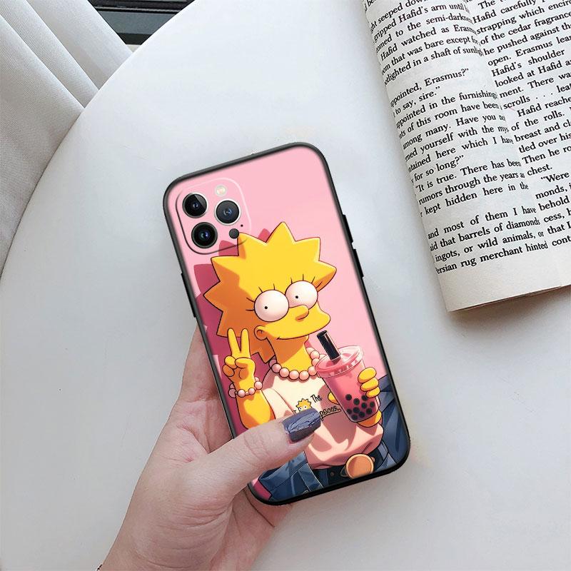 S-Simpsons Phone Case for Samsung Galaxy A52S A53 A55 A56 A70 A71 A72 A73 F06 F16 F56 S10e S10 S10+ Plus