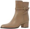 STUART Fashion Boots Belted Short Boots OK [JILL SHOE]