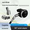 HOTDIVE Dykregulator Universell Vridbar Koppling