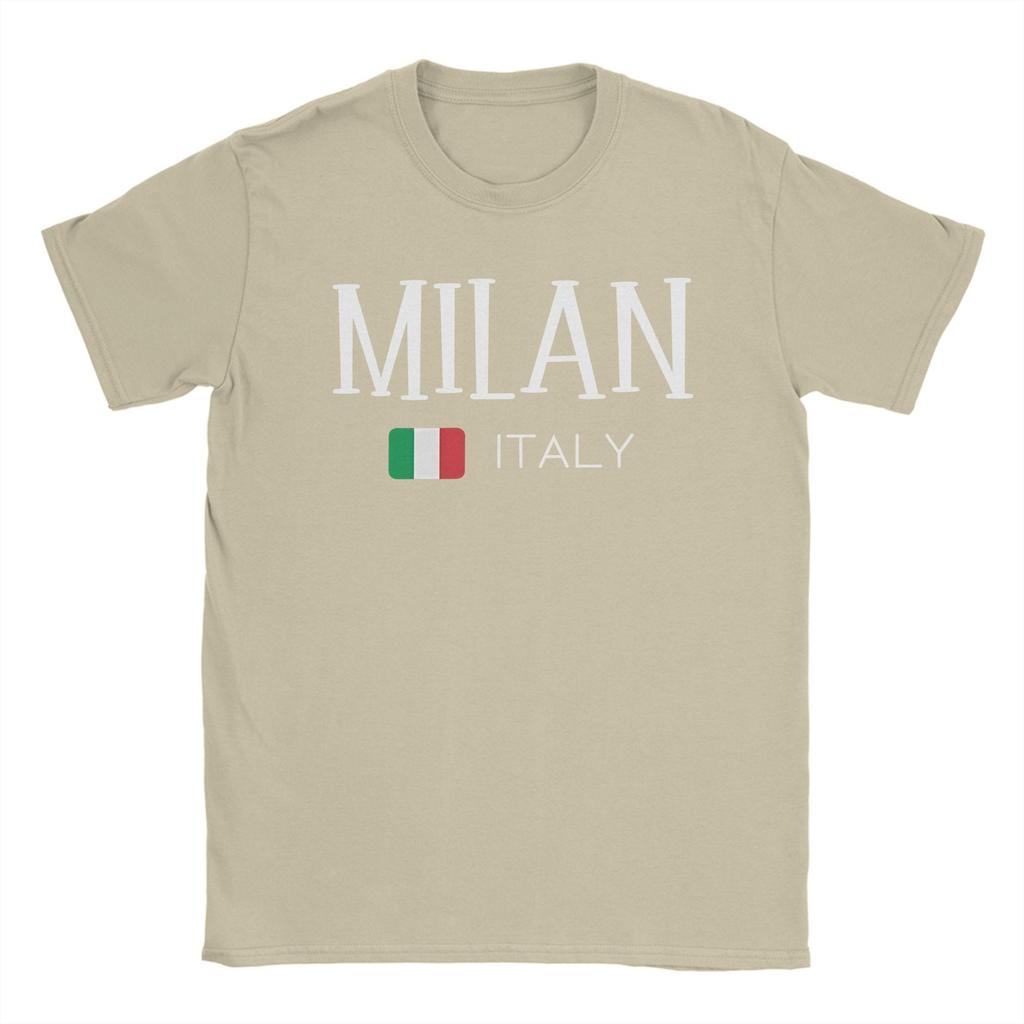 Milan Italy TShirt Trending T Shirts ShortSleeved YK Fun Tshirt Summer Cotton Plus Size XL Tees