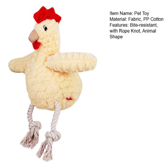 Dog Plush Toy Squeaky Dog Chew Toy Soft Octopus Sloth Chick Rabbit Stuffed Animal