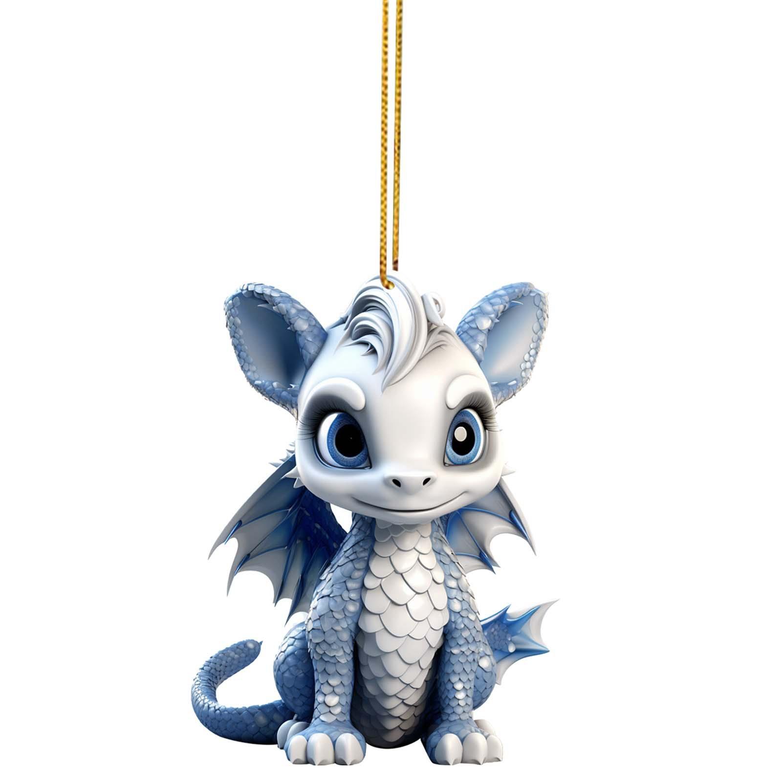 

Нові акрилові різдвяні висячі прикраси DIY Craft Car Домашня різдвяна ялинка Святкова атмосфера Декорація Кулон Кулон Креативний новорічний кулон 1PCS