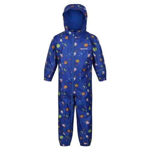 Regatta Childrens/Kids Peppa Pig Space Waterproof Puddle Suit
