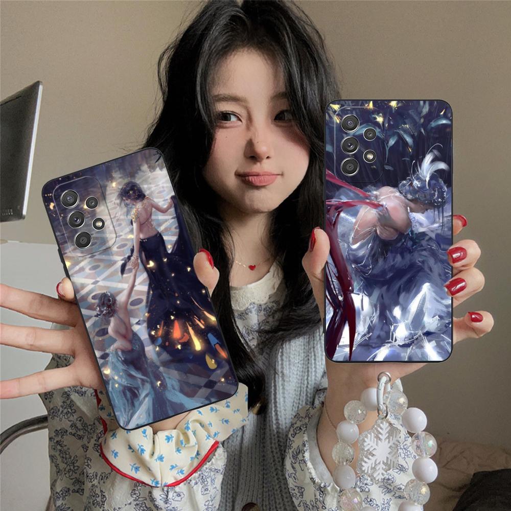 Anime Ghostblade Mobile Phone Case for Samsung Galaxy A56 55 54 53 52 51 36 35 34 23 16 15 5G Colorful Cover Smartphone Luxury