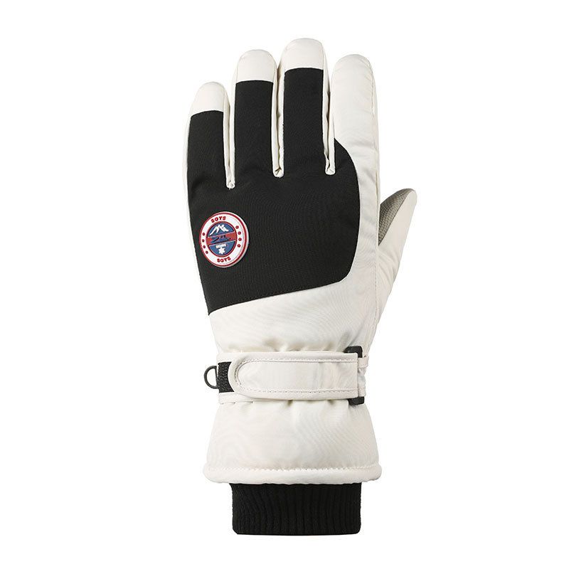 Ski Gloves Waterproof Winter Heattech Couple Snow Mountain Cycling Cold Autumn Outdoor Electric Car Adjustable Thickened Cycling