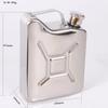 5 Oz Thickened Stainless Steel Portable Carry-on Outdoor Wine Set Steel Oil Pot Oil Type Wine Pot Camping Cookware