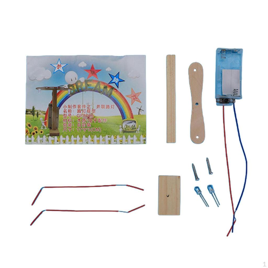 Parallel Circuit DIY Kit Educational Teaching Materials Physic Learning Experiment Toy Project