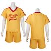 Crazy Dodgeball Average Joe's Adult Yellow Jersey Costume Set A True Underdog Story Dodgeball Cosplay Costume Halloween Outfit