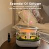 Raindrop Humidifier Aroma Diffuser Water Drop Aromatherapy Essential Oil Diffuser for Home Fragrance Diffuser with Night Light