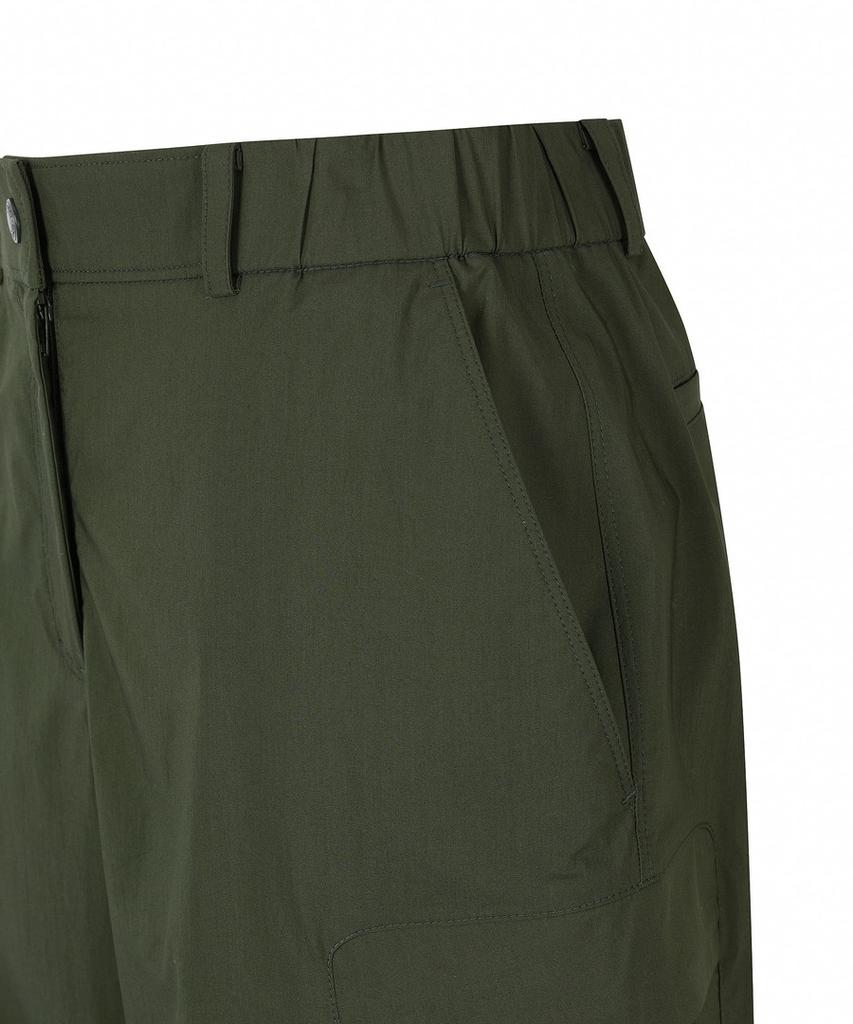 DISCOVERY EXPEDITION Freshvent Women'S Cotton Blend Wide Cargo Pants (D/Khaki)