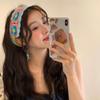 Flower Knitted Headband Hair Band Women Hair Scarf Vintage Ethnic Style Turban  Children