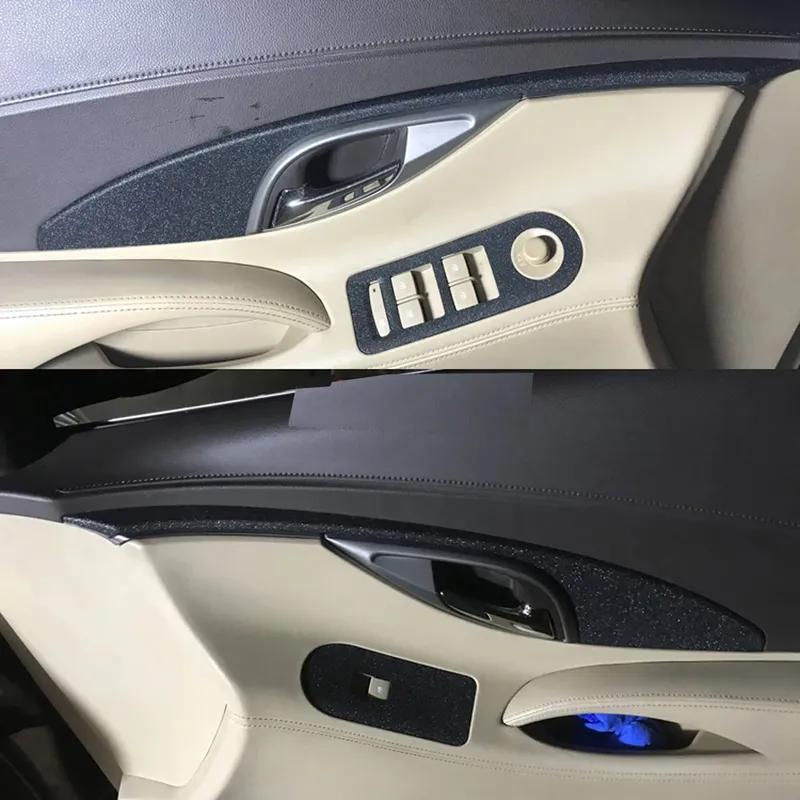 For Buick lacrosse 2009-2012 Interior Central Control Panel Door Handle Carbon Fiber Stickers Decals Car styling Accessorie