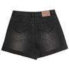 ELLE High-Waisted Simple Slimming Denim Shorts With Cuffed Design Women shorts EQ51159