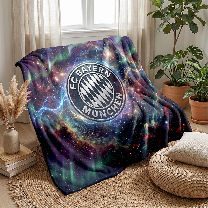 Bayern Munich Theme blanket Soft Flannel Blanket Plush Throw Blanket Cozy Sofa Bed Blanket for Home Decor