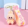 Cute Plush Labubu Keychain DIY Accessories Toy Gift 1pcs