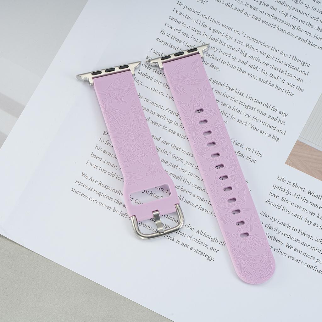 Silicone Strap For Apple Watch 10 46mm 42mm Band For Iwatch Ultra 2 1 49mm 9 8 7 45mm 41mm SE 6 5 4 44mm 40mm 3 2 1 42mm 38mm