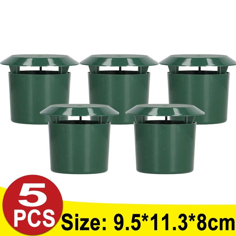 1/10pcs Snail Trap Catcher Slug Cage Reusable Pests Bait Station Tools Home Garden Vegetable Plants Farm Protector Accessories