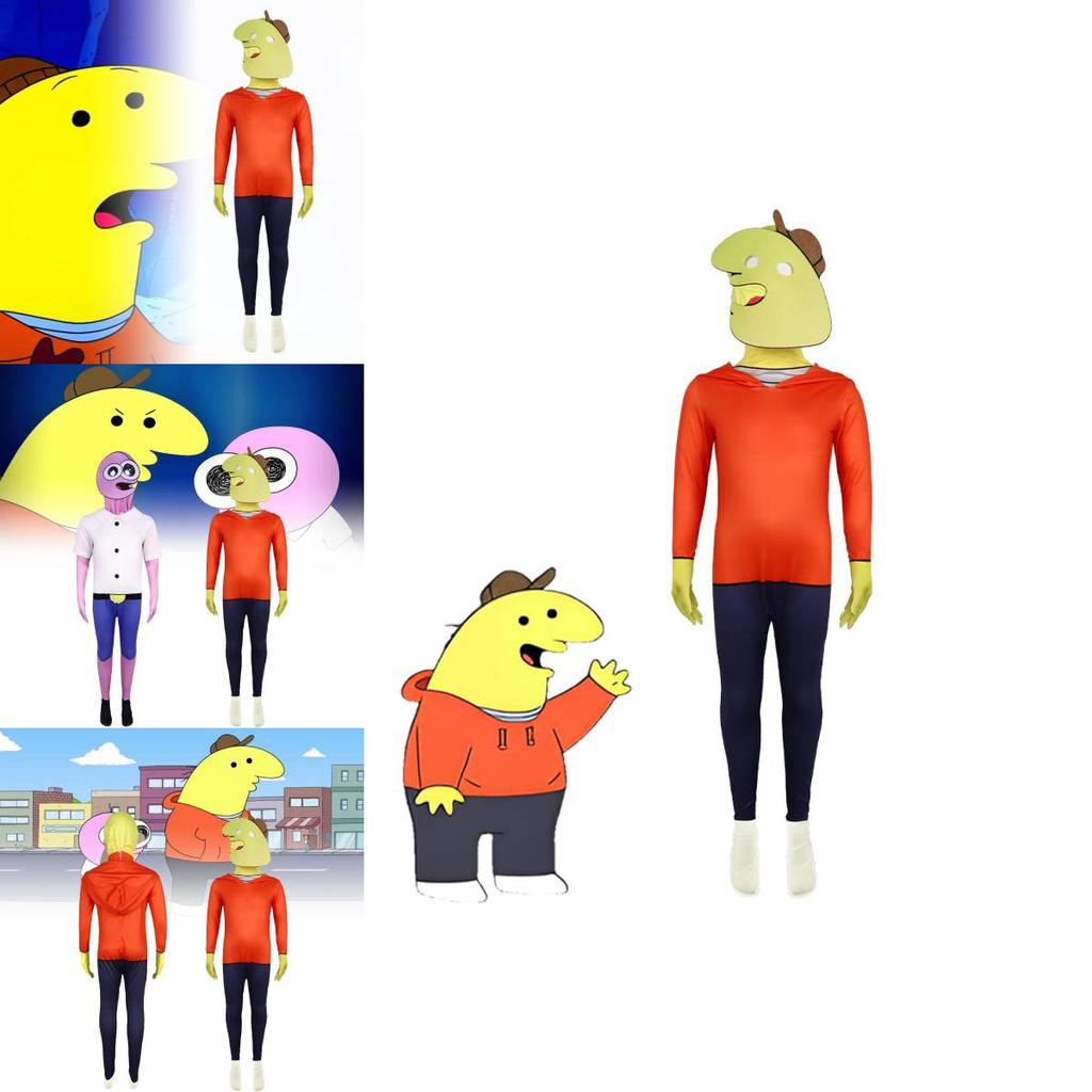 Unisex Smiling Friends 2 Character Cosplay Costume Perfect For Anime And Game Events