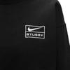 Sweatshirt Nike X Stussy Wash Crew Fleece Black