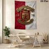 Manchester Football Club Crest Bedding 1 Duvet Cover 2 Pillowcase Without Core Christmas Birthday Gift Soft And Comfortable Bedding Set