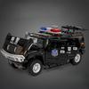 1:24 H2 Simulation Alloy Off-Road Vehicle Model Children Sound And Light Pull Back Toy Car