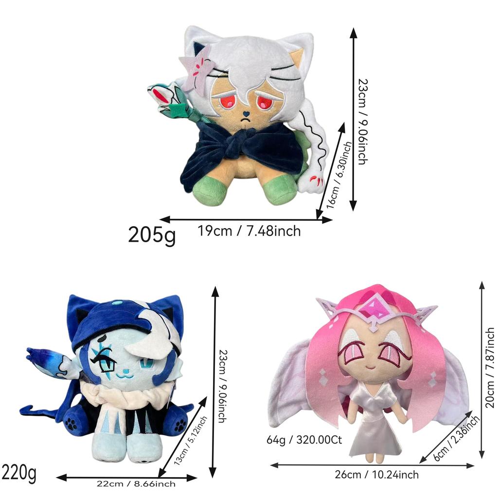 Beast Cookie Kingdom Plush Toy Shadow Milk Cookie Collectors Edition Soft Figure For Kids And Adults