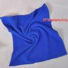 Microfiber Car Wash Towel, 30x30cm, Blue Edged Drying & Waxing Cloth.