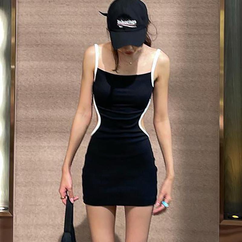 Elegant Bodycon Sexy Women's Dress for Women 2022  Hollow Out Party Club Mini Dresses Woman Robe Femme Ladies Vestidos Mujer