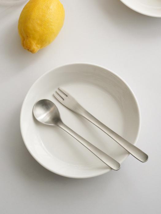 Surfinia Ewigshtern Carr Cutlery Tea Time 2-Piece Set (Teaspoon + Teafork) teaspoon + tea fork