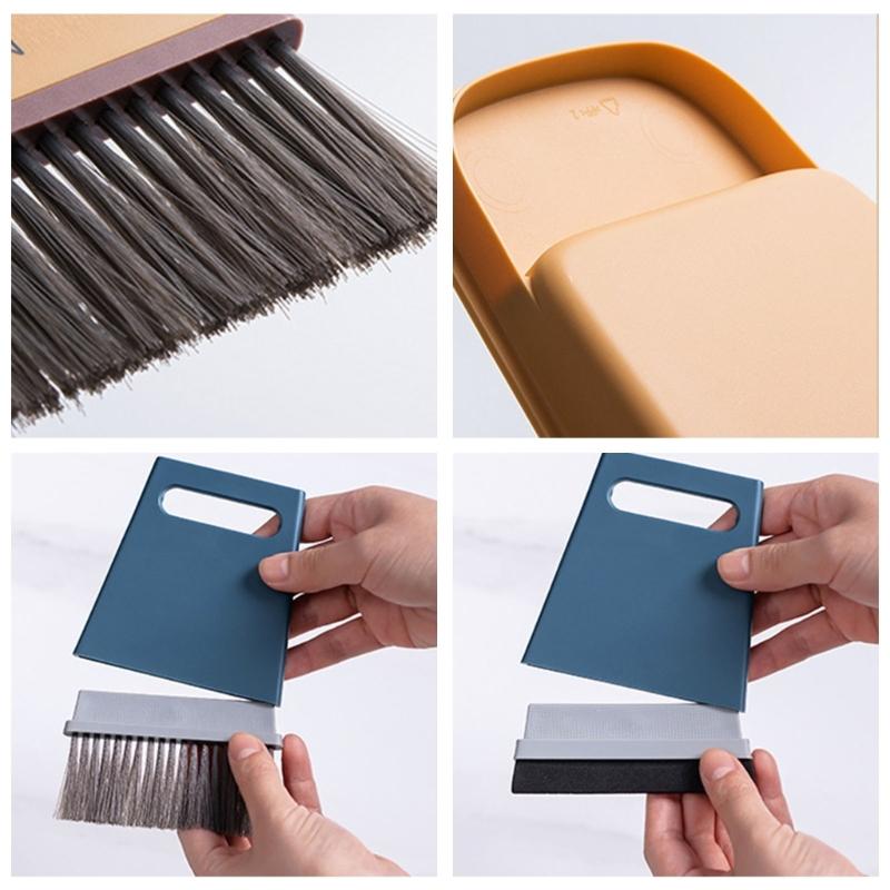 Dense Brush Dustpan Combination Modifiable Brush Space Saving Design Permanent PRESENTATION Substance For Wet Tidying