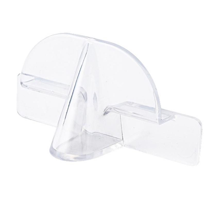 5 Pieces Unique Sturdy Plastic Wall Mounted Glasses Holder for Fashionable and Retail Store Owners for Stylish Displays