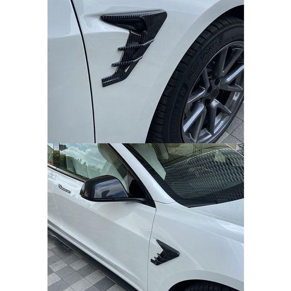 Protective Side Camera Trim Covers for 2021 Tesla Models L3/Y (1 Pair) To Shantou