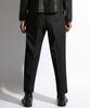 Seuteulaikeu Elegant Two-Pleated Trousers (Black)