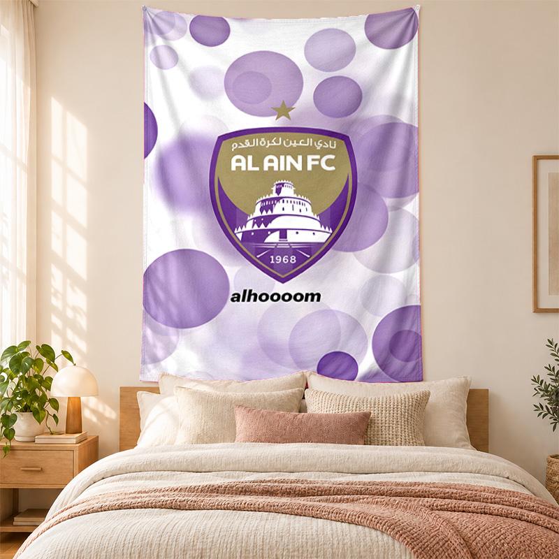 Al Ain FC Tapestry highquality for decorating living room bedroom dorm walls ideal as bedroom wallart orholiday gift
