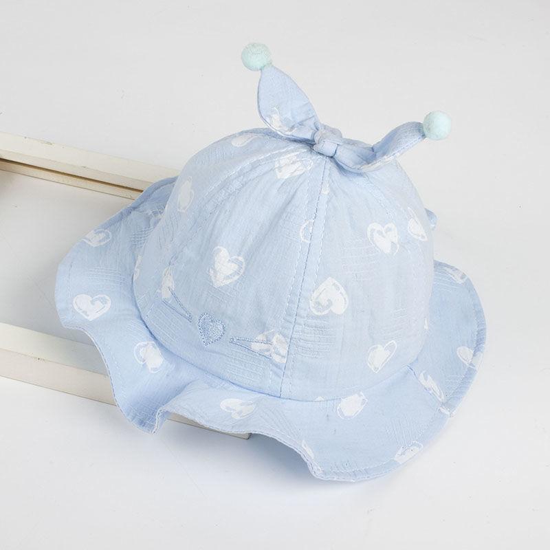 Baby Sun Hat Spring Autumn Thin Newborn Bucket Cap UV Protection Summer Beach Hat for Boys Girls Infant Toddler