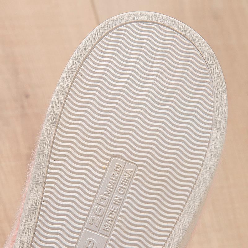 Women's winter warm cotton slippers indoor confinement shoes winter foot warm artifact home comfortable, light and warm men's