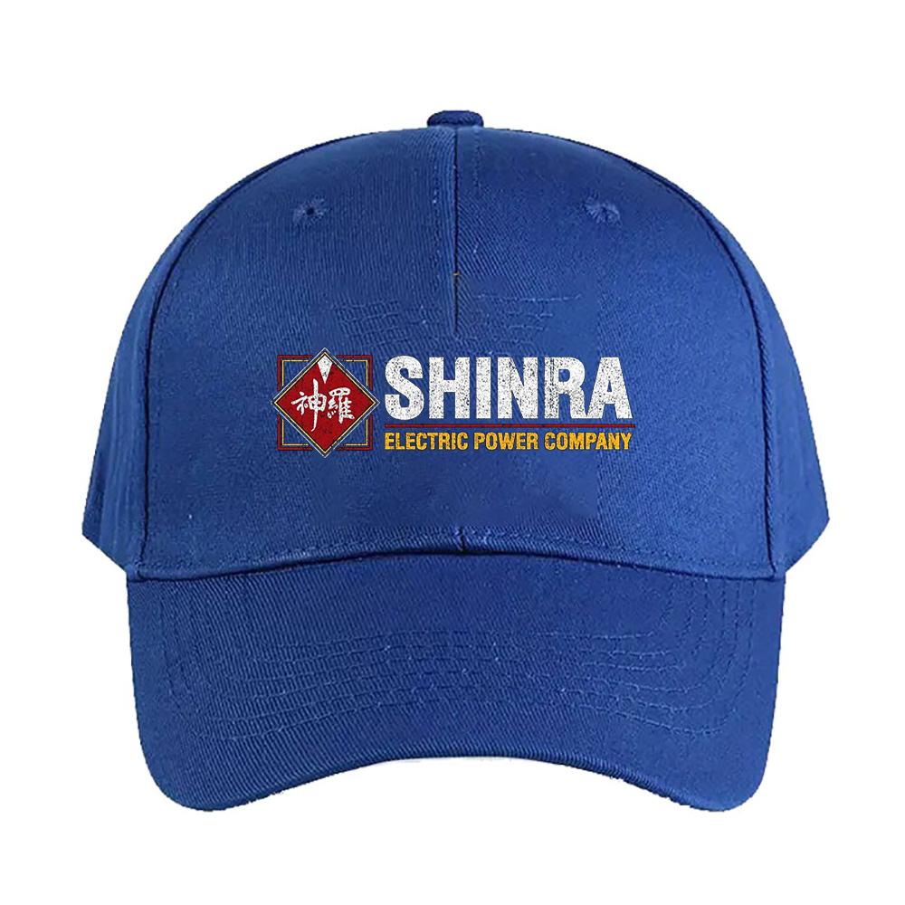 Shinra Electric Power Company Caps Summer Adult Baseball Cap Adjustable with Curved Brim Duckbill Hat Protection Sun Hats