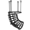 Basketball return, Adjustable Height, Black