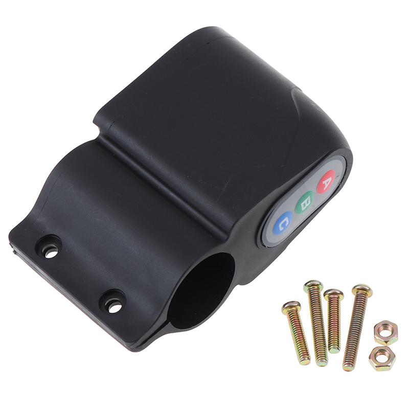 Bicycle Password Alarm Electronic Lock RainProof Bicycle AntiTheft Device köp billigt — fri