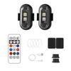 Wireless Remote LED Strobe Light Colours USB Rechargeable Car Motorcycle Bike Aircraft Warning Anti-collision Flashing Lamp