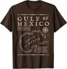 Gulf Of Mexico Not US America Historic Map 1672 Unisex T-Shirt