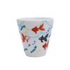 Kutani Ware Sake a Traditional Craft of the Hokuriku Features a Goldfish A Lucky Charm Sake Perfect for Storing or As a Decorative Ideal for and