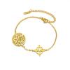 Witch Knot Bracelet Jewish Hebrew Tetragrammaton Bracelet Witchcraft Pentagram Bracelet For Women Amulet Jewelry Gift