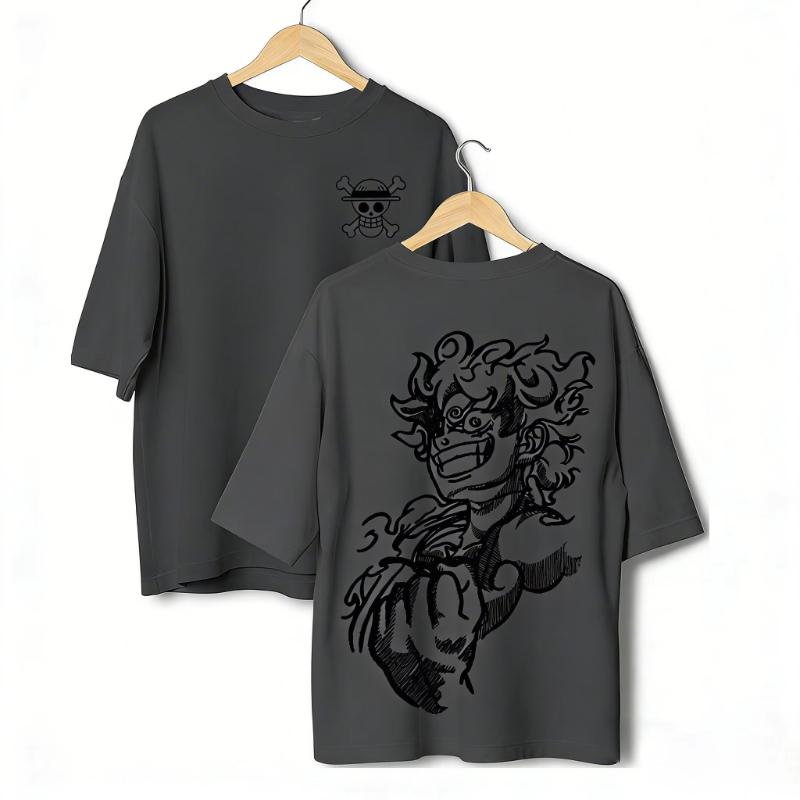 

Harajuku One Piece Anime Luffy Graphic T Shirt Men Women Short Sleeve Tee Summer 2026 Streetwear Cosplay Loose Casual Tops Y2k S