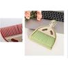 Plus Nao Mini Broom Dustpan Set Broom Dustpan Tabletop Compact Thin Slim Wall Hanging Cleaning Supplies Cleaning Goods Space Saving - Blue