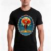 La Muerte Tshirt Summer Casual Cotton Tee Oversized Streetwear Tops Vintage Graphic Print Loose Fit Short Sleeve
