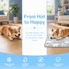 Anti Bite Pet Cooling Mat Non-Slip Pet Ice Cushion Floor Mat Cool Nest  for Small Dogs